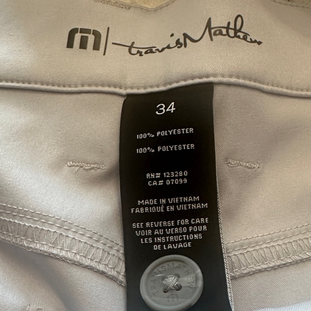 TravisMathew size 34 pants